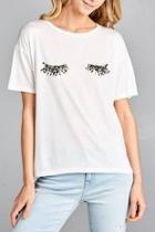  Lashes Graphic Tee