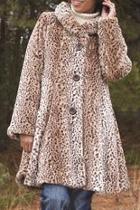 Leopard Swing Coat