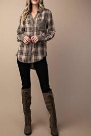  Faye Plaid Top