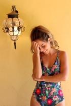  Flowers Multicolor Swimsuit