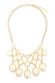  Vintage Oval Pearl Necklace