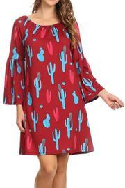  Red Cactus Dress