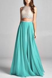  Two-piece Prom Dress