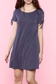  Tie Up Sleeve Dress