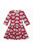  Tiered Winter Dress