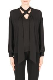  Black Criss-cross Top