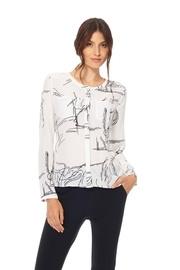 Silk Placket Blouse