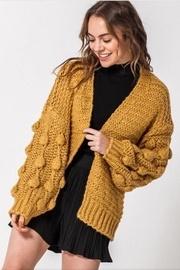 Mustard Popcorn Sweater