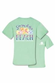  Aqua Beach Tee