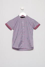  Mandarin Collar Button Down