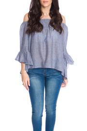  Ruffle Off The Shoulder Top