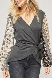  Wrapped Knit Top