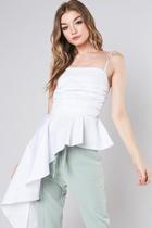  High-low Fitted Top