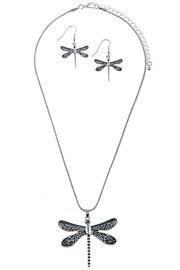  Dragonfly Necklace Set