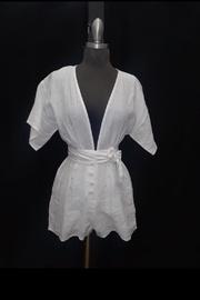  White Mini Romper