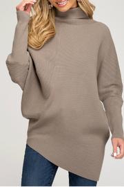  Dolman Sleeve Turtle Neck