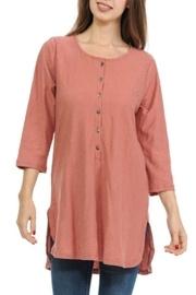  Henley Cotton Tunic