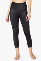  High Waisted Gloss Capri