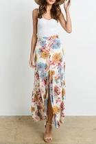  Sunflower Maxi Skirt