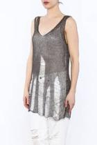  Distressed Metallic Tank