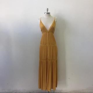  Long Yellow Dress