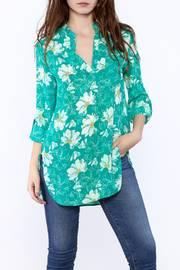  Floral Long Sleeve Blouse