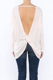  Pink Twist Back Top