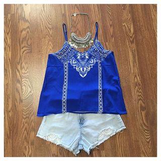  Cobalt Tank Top