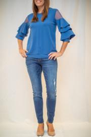  Netty Bell Sleeve Pullover