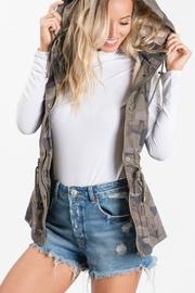  Camo Fur Lined Vest