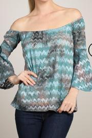  Textured Lace Top