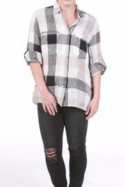Linen Plaid Shirt