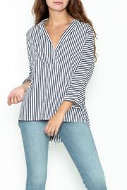  Button Back Hi-lo Tunic