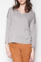  Cut It Out Grey Top
