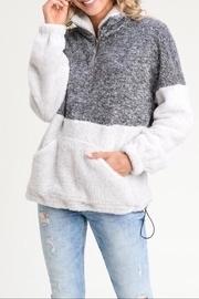  Fleeced Pullover Jacket