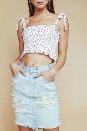  Ditsy-floral Crop Top