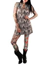  Profiles Skull Dress