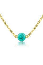  Dainty Turquoise Necklace