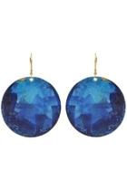  Lazuli Round Earrings