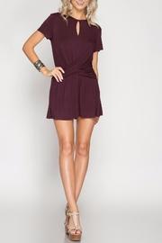  Twist Front Romper