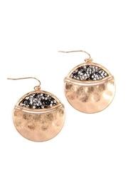  Hammered Statement Earrings