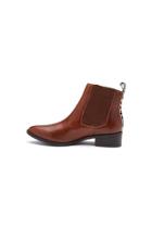  Moscow Bootie W Leopard Stripe