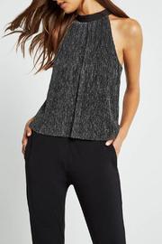  Metallic Trapeze Top