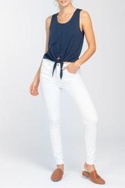  Tie Cropped Top