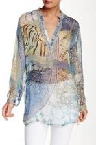  Embellished Silk Tunic