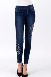  Pullon Embroidered Legging