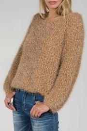  Popcorn Fringe Sweater