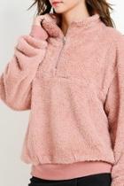  Fleece Half-zip-up Pullover
