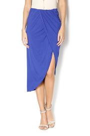  Drape Split Skirt