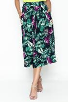  Tropical Wide Leg Culottes